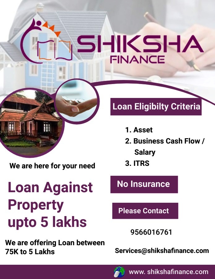 Loan Against Property Shiksha Finance